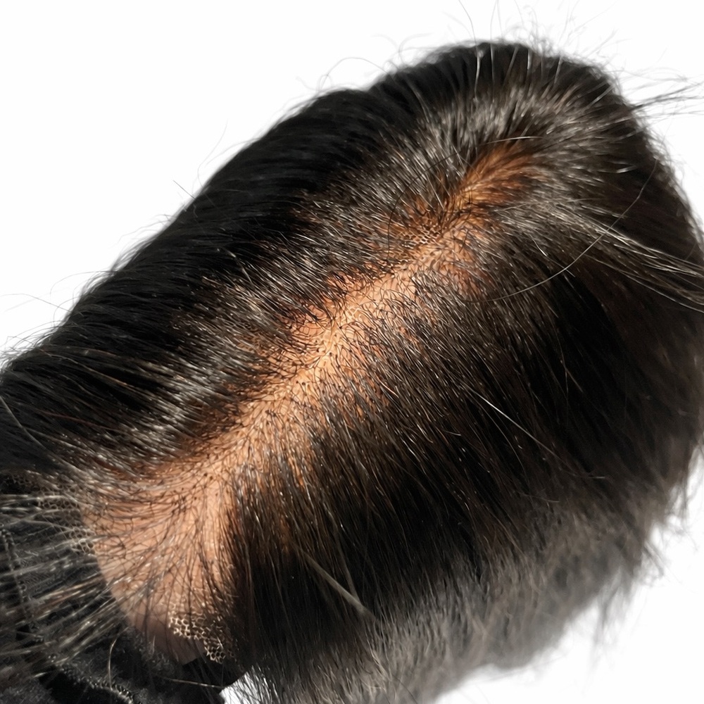 18 inch Yaki straight 7x5 human hair wig by Nadula - Picture 4 of 7